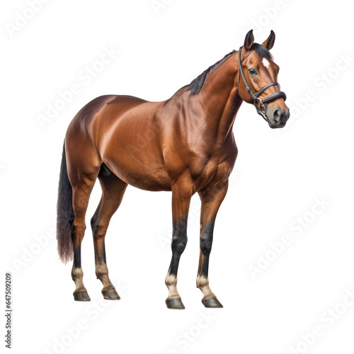 horse isolated on transparent background