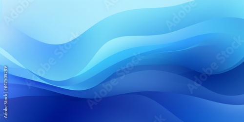 Abstract blue modern background gradient color, Generative AI