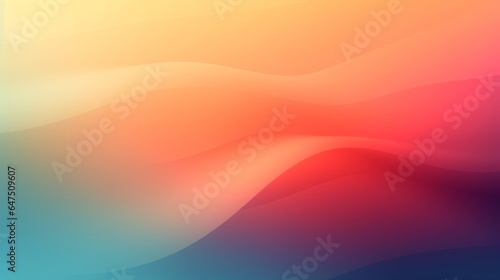 Abstract blurred color gradient background , Generative AI