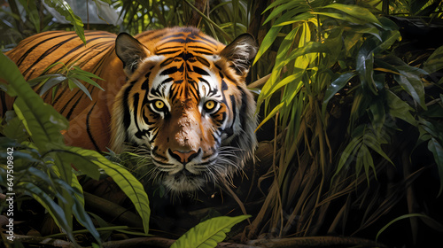 Bali Tiger in nature © Asep