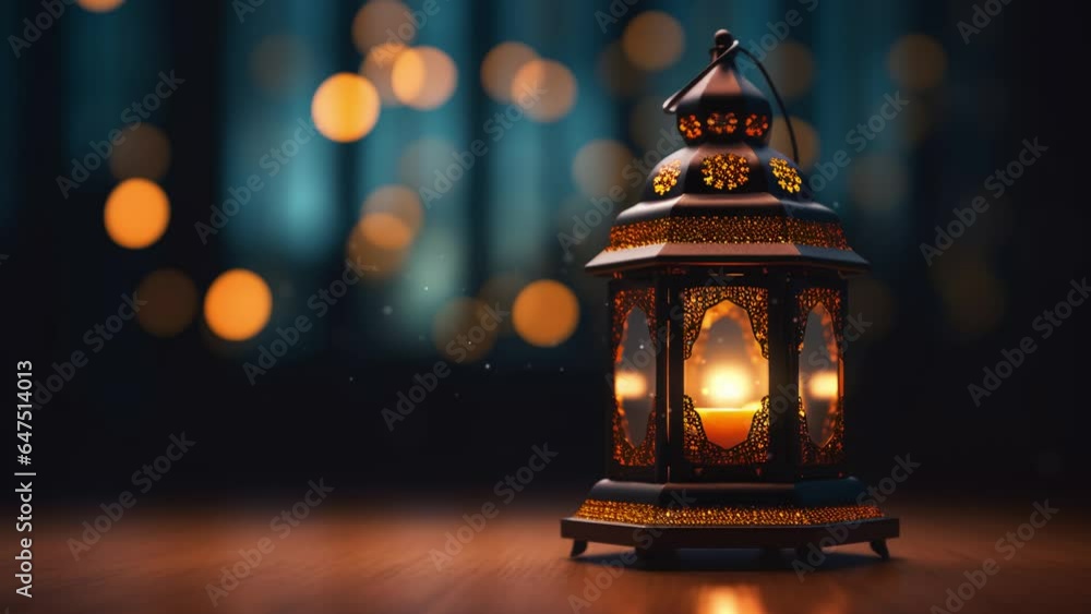 Ramadan Lantern Background Loop 4k Ramadan Lantern Background Loop 4k