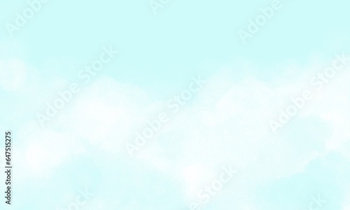 Cloud abstract blue background