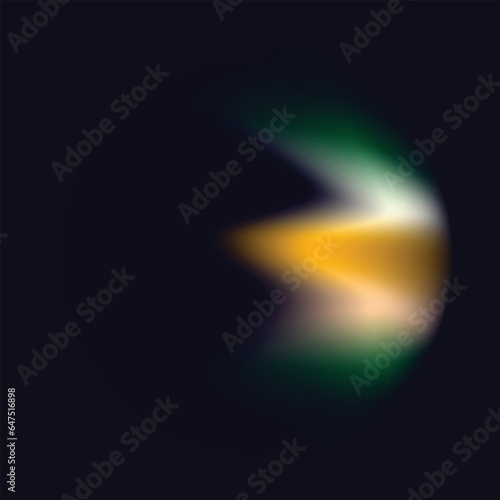 abstract background with circles abstract circle background green orange peach color gradiant illustration. green orange peach color gradiant background.
