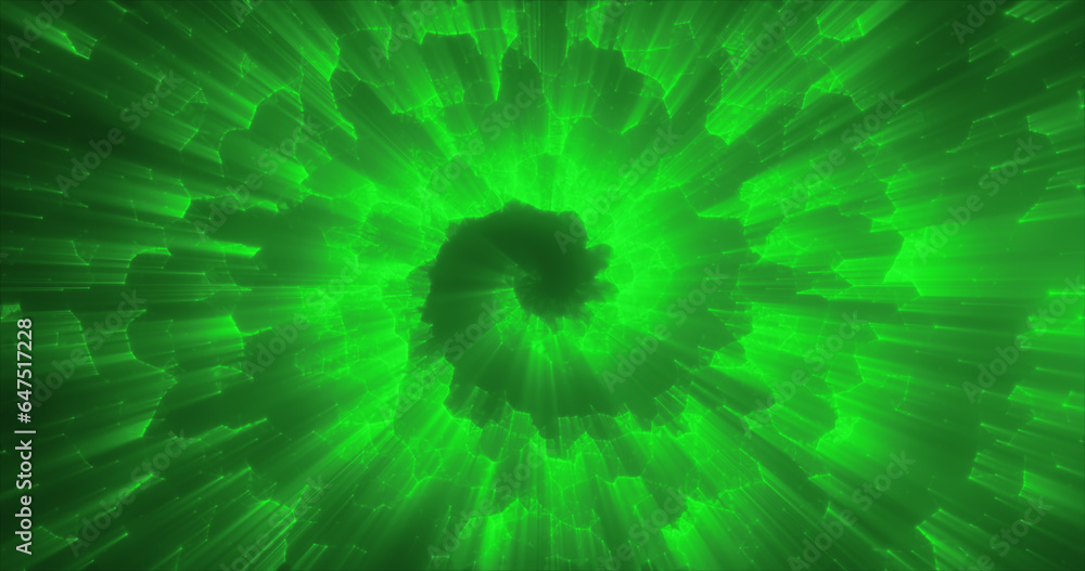 Abstract green energy magical bright glowing spiral swirl tunnel background Abstract green energy magical bright glowing spiral swirl tunnel background