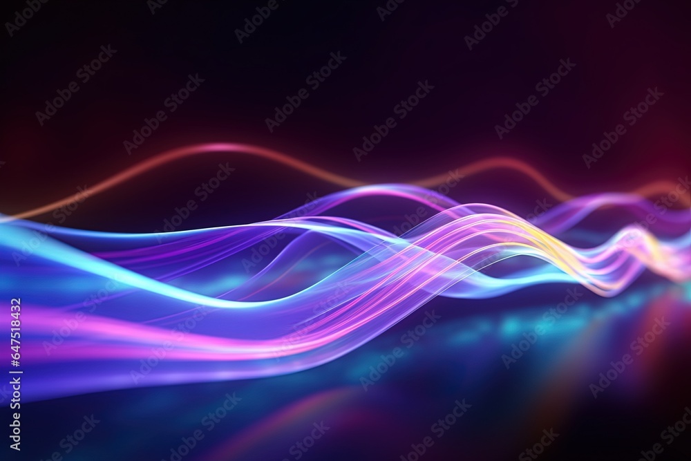 abstract futuristic background with pink blue glowing neon moving high speed wave lines and bokeh lights. Data transfer concept Fantastic wallpaper abstract futuristic background with pink blue glowing neon moving high speed wave lines and bokeh lights. Data transfer concept Fantastic wallpaper