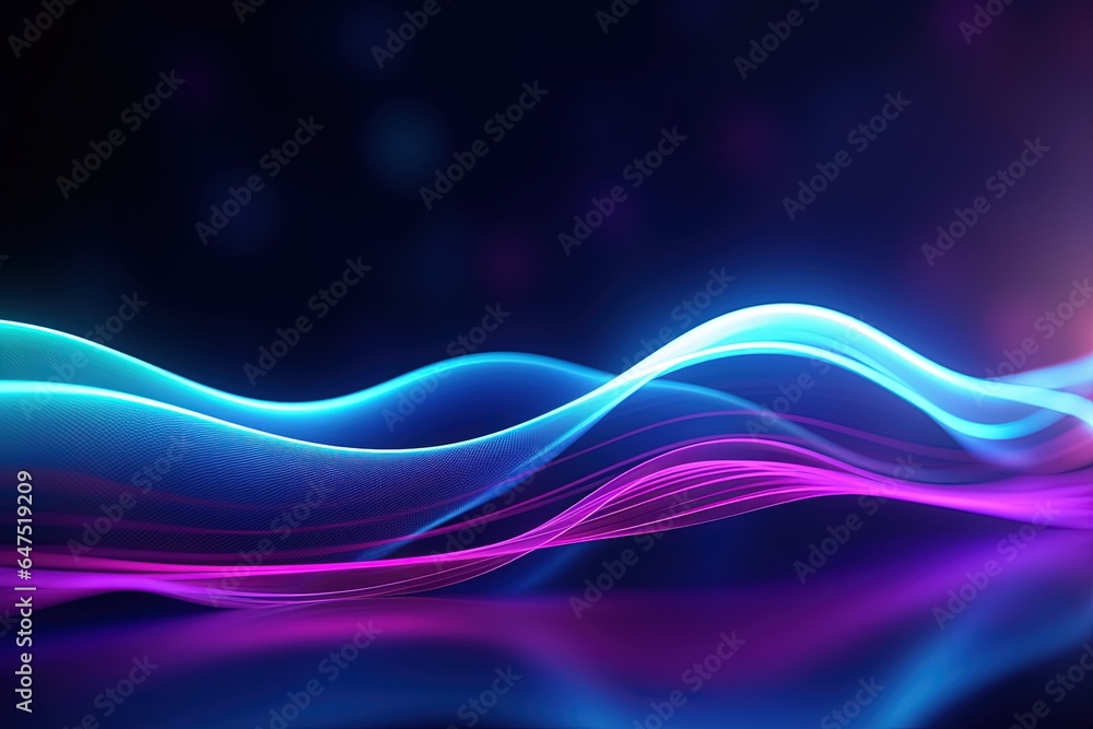 abstract futuristic background with pink blue glowing neon moving high speed wave lines and bokeh lights. Data transfer concept Fantastic wallpaper abstract futuristic background with pink blue glowing neon moving high speed wave lines and bokeh lights. Data transfer concept Fantastic wallpaper