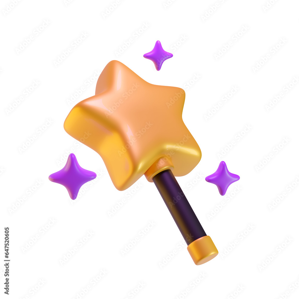 Star-shaped Magic Wand Star-shaped Magic Wand