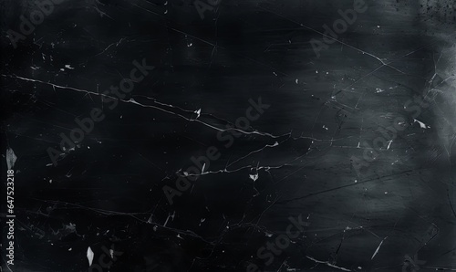 Grunge texture overlay. Fractured glass. Dark dirty screen with dust scratches fingerprints, Generative AI