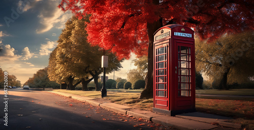 red phone box © Muskan