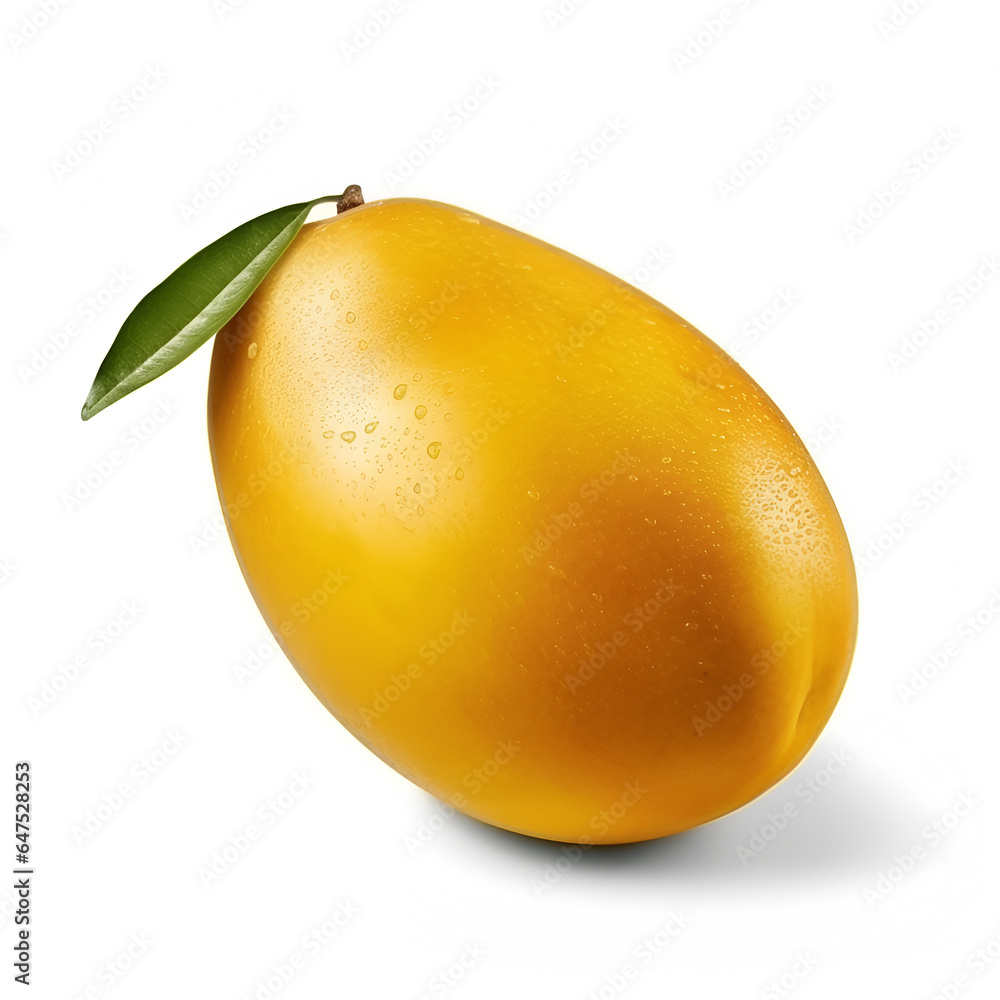 mango isolated isolated on white background