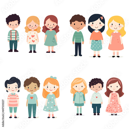 cartoon, child, boy, illustration, vector, kid, people, person, character, woman, smile, baby, smiling, cute, icon, drawing, fun, little, comic, hand, business