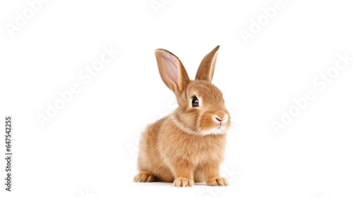 New 0 Young red rabbit isolated on white © Jodie