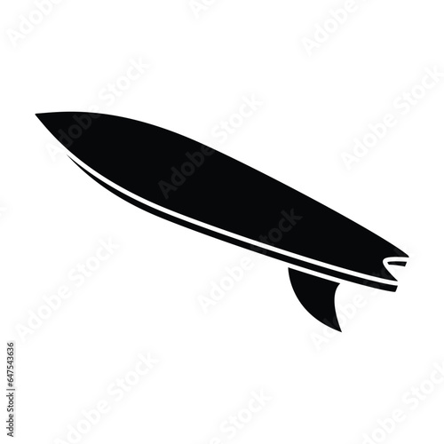 Photography Surfboard icon vector on trendy design