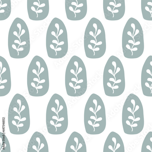 Seamless pattern with BOHO elements