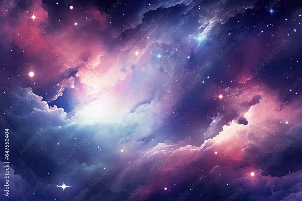 Galaxy with stars and space dust in the universe Galaxy with stars and space dust in the universe