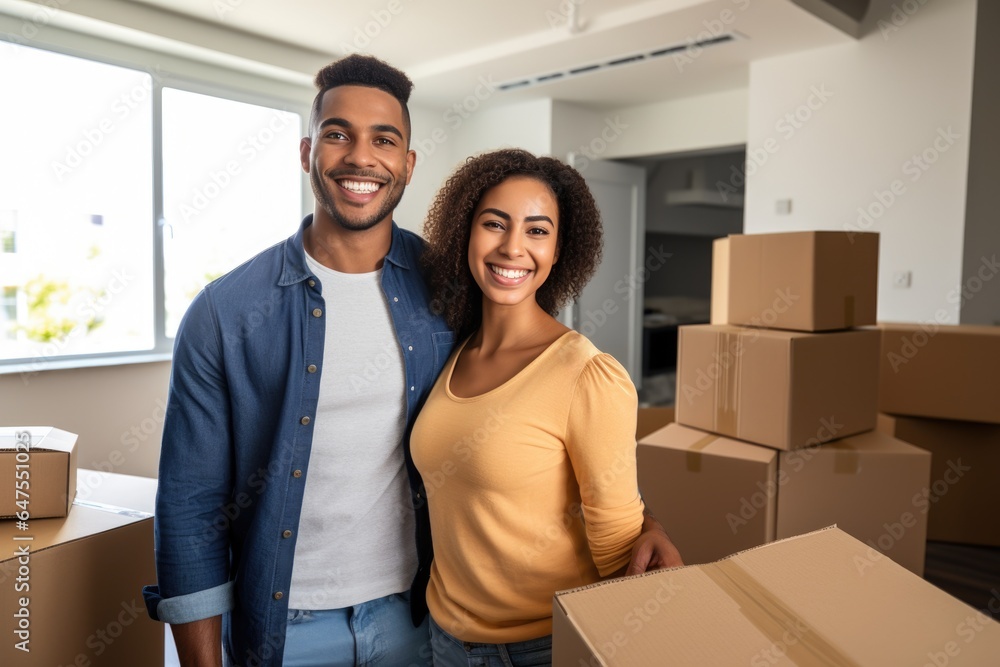 Young Couple Moves Into Their Dream Home Young Couple Moves Into Their Dream Home