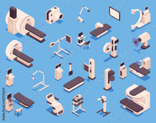 Medical Equipment Color Set