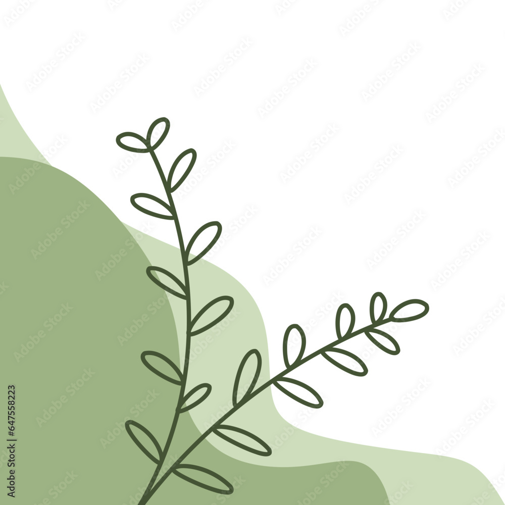 Aesthetic Leaves Corner