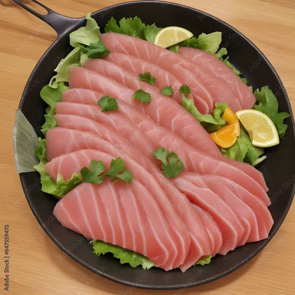 salmon steak with herbs salmon steak with herbs
