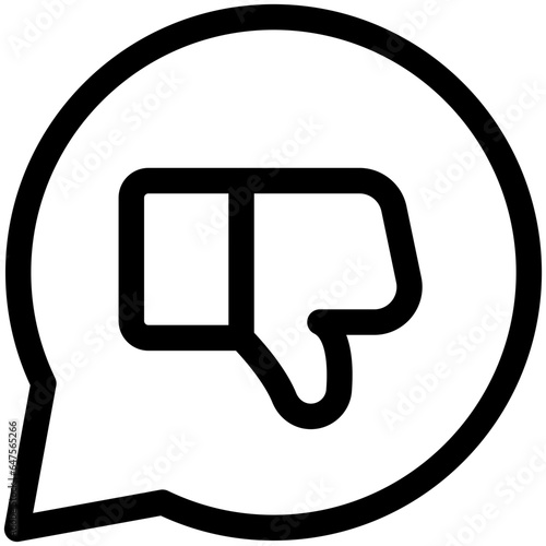 bad feedback icon