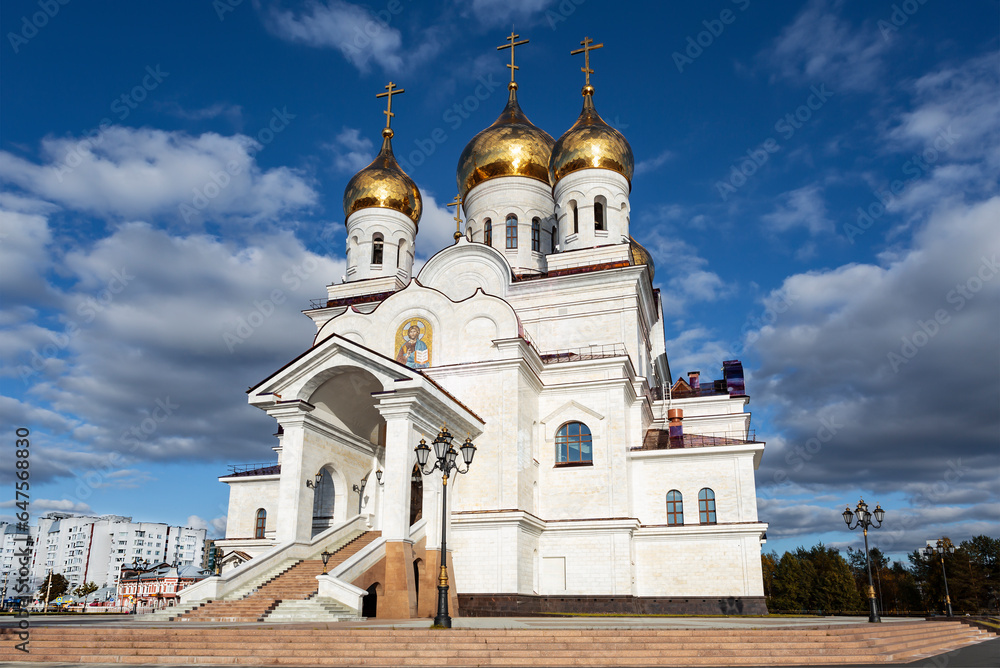 Michael the Arkhangelsk Cathedral in the city of Arkhangelsk. Russia