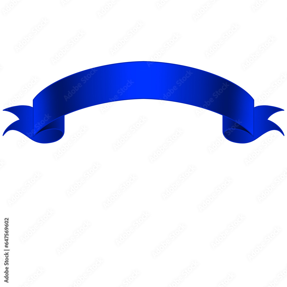 Blue ribbons realistic composition with colourful isolated image of festive reel shape on blank background. Blue ribbons realistic composition with colourful isolated image of festive reel shape on blank background.
