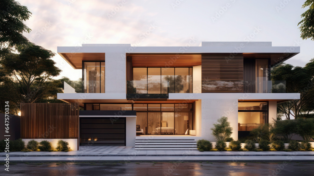 Architectural Brilliance: The Modern Abode with Vast Glass Windows Architectural Brilliance: The Modern Abode with Vast Glass Windows