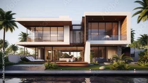  Architectural Brilliance: The Modern Abode with Vast Glass Windows