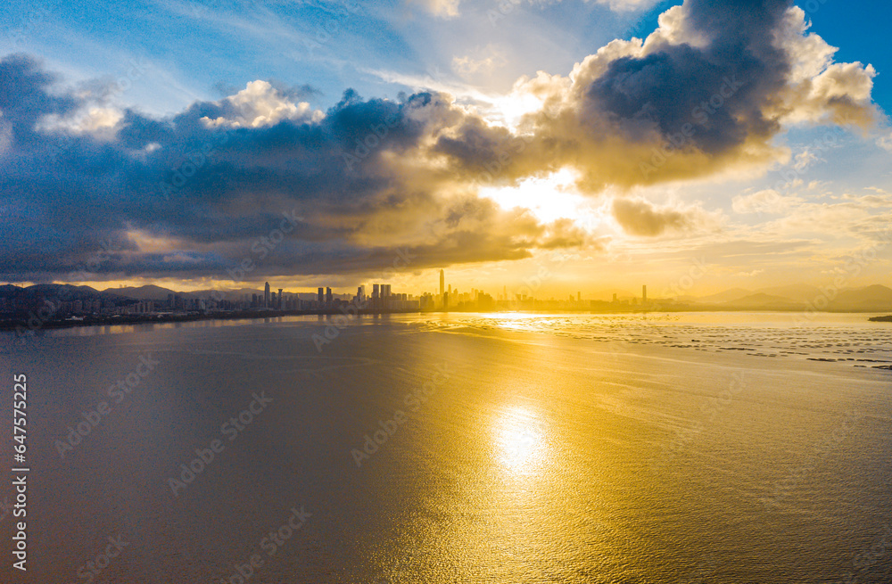 Obraz premium shenzhen city