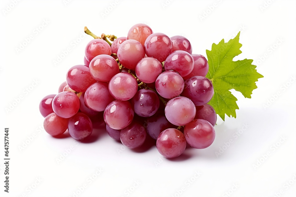 Vineyard's Jewel: Lustrous Grapes Close-Up - Timeless Fruit Elegance Captured