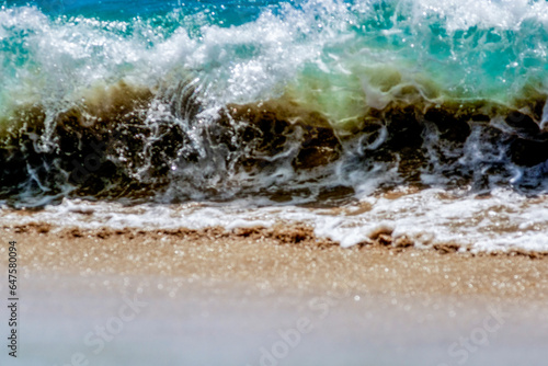 water wave on the beach