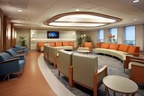 Modern reception area lobby area interior design