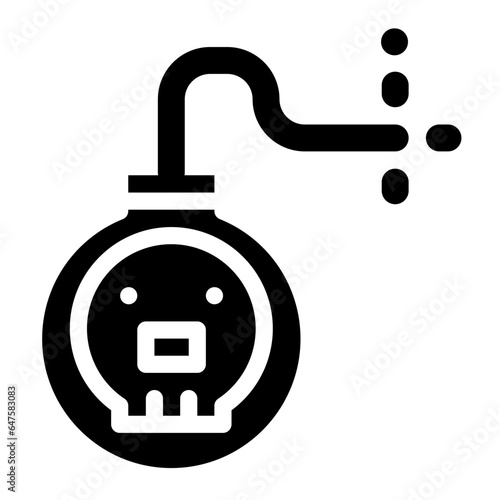 Bomb Vector Icon Design Illustration