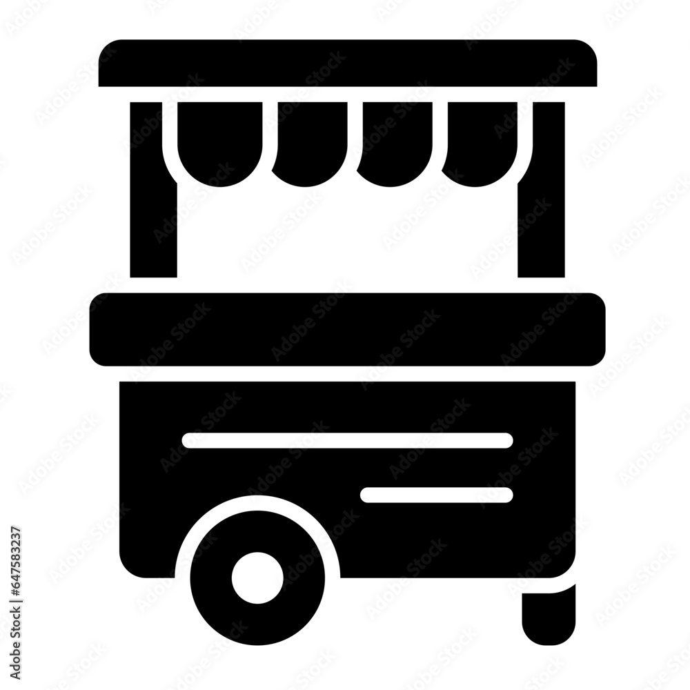 Street food Vector Icon Design Illustration Street food Vector Icon Design Illustration