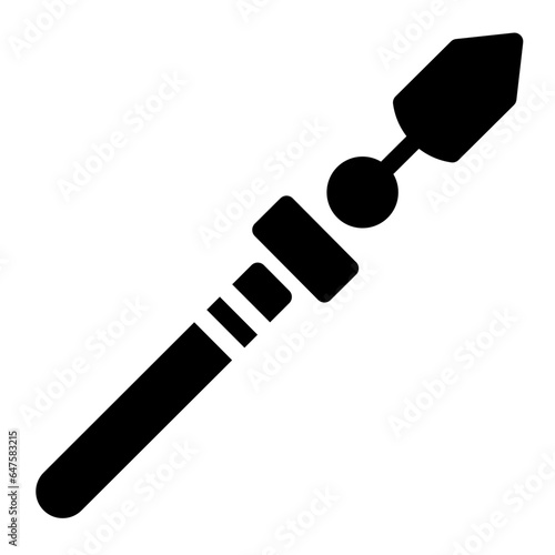 Lance Vector Icon Design Illustration