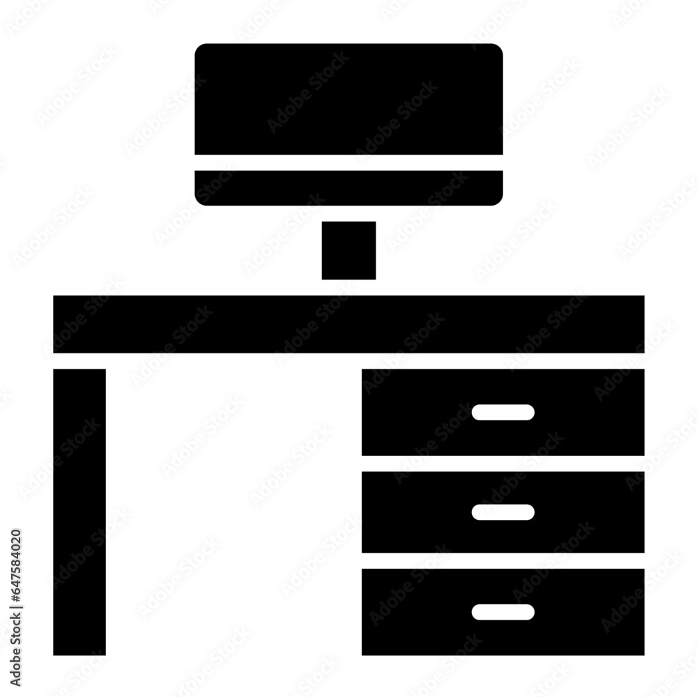 Workspace Vector Icon Design Illustration Workspace Vector Icon Design Illustration