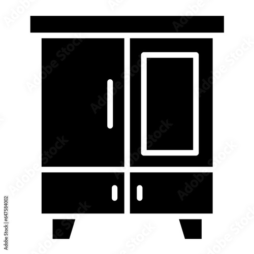 Wardrobe Vector Icon Design Illustration