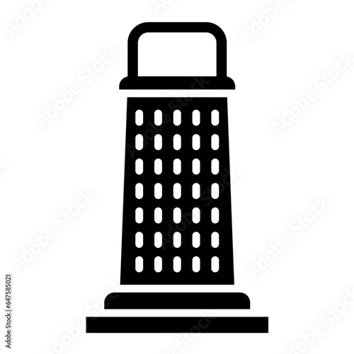 Cheese Grater Vector Icon Design Illustration