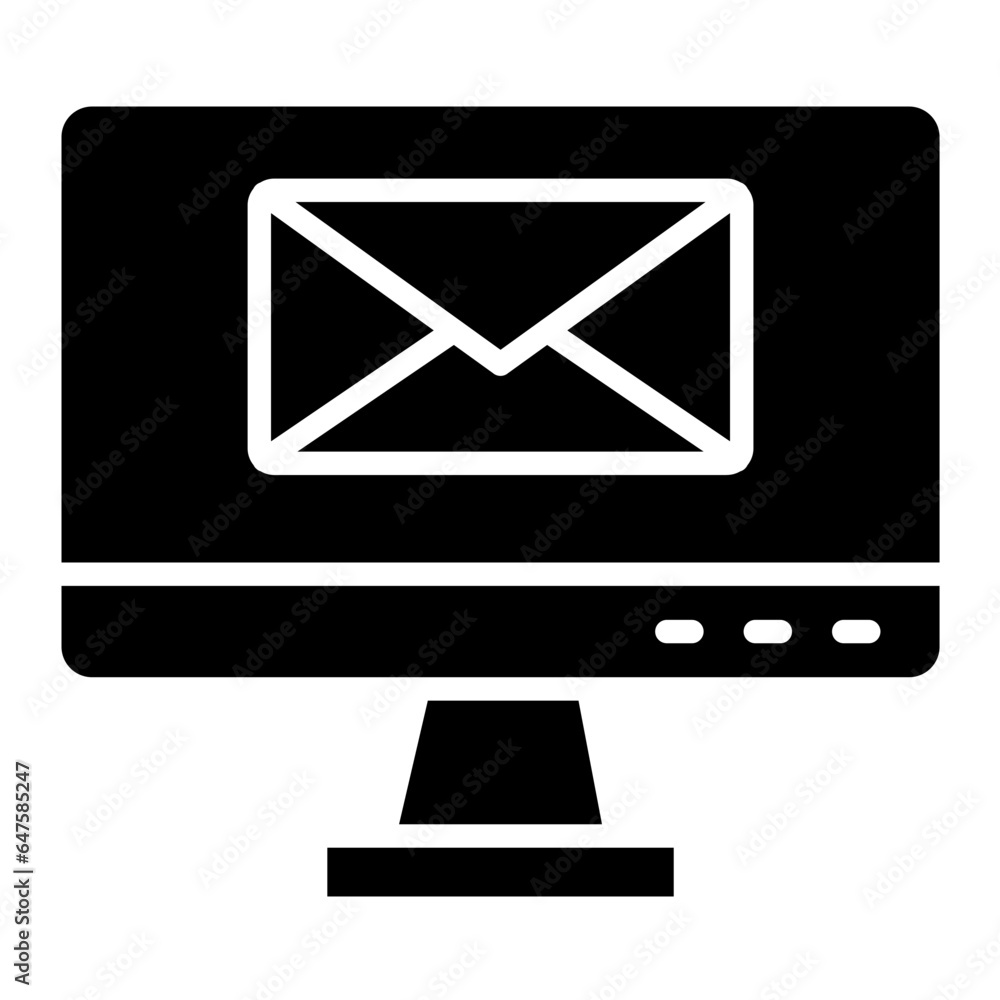 Email Vector Icon Design Illustration