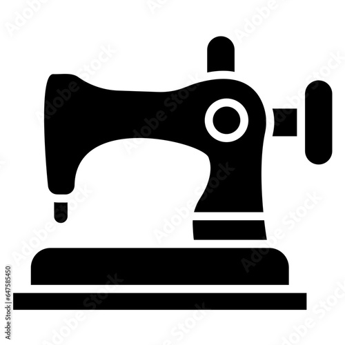 Sewing Machine Vector Icon Design Illustration