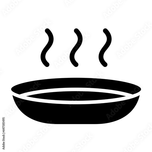 Plate Vector Icon Design Illustration