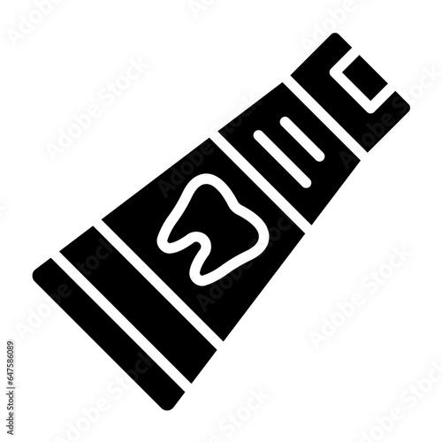 Toothpaste Vector Icon Design Illustration