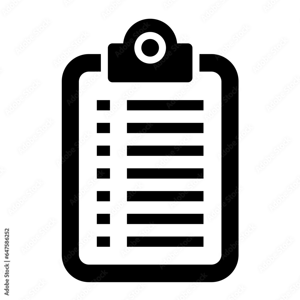 Clipboard Vector Icon Design Illustration Clipboard Vector Icon Design Illustration