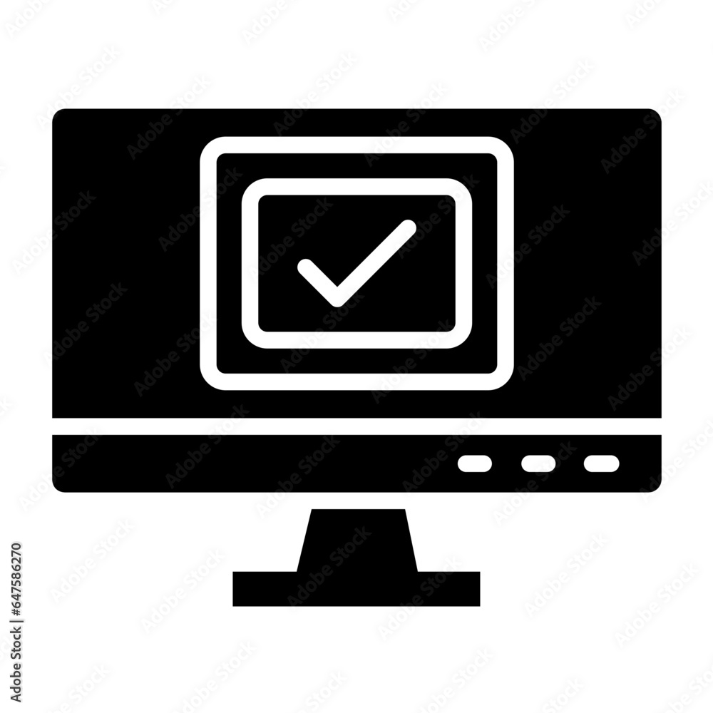 Checkbox Vector Icon Design Illustration Checkbox Vector Icon Design Illustration