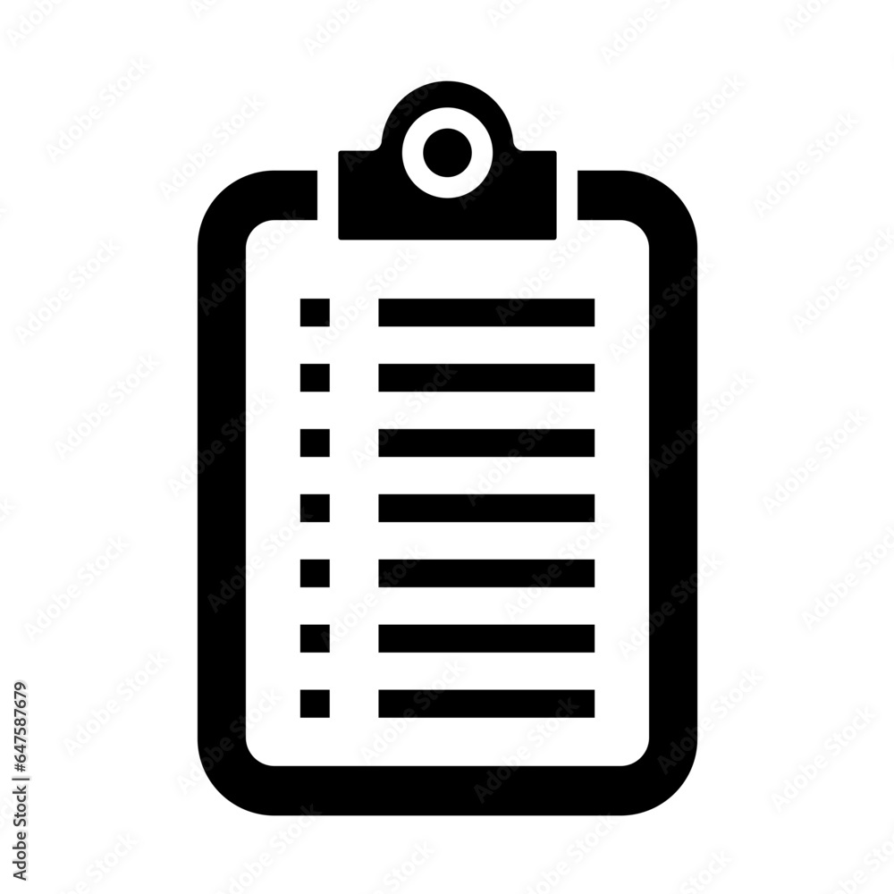 Clipboard Vector Icon Design Illustration Clipboard Vector Icon Design Illustration