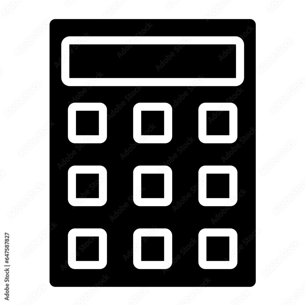 Calculation Vector Icon Design Illustration Calculation Vector Icon Design Illustration