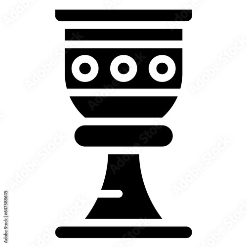 Goblet Vector Icon Design Illustration