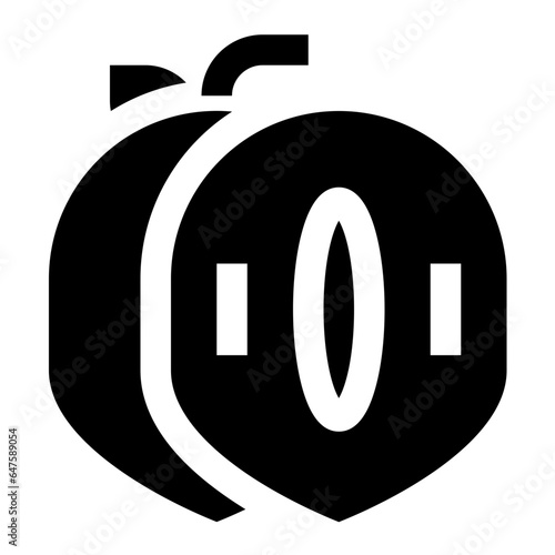 Sapodilla Vector Icon Design Illustration
