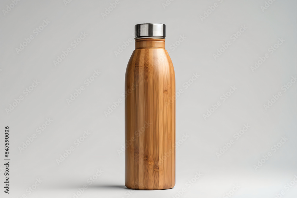 Sport bottle mockup on white background. 3D rendering illustration. Sport bottle mockup on white background. 3D rendering illustration.