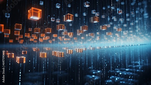 binary code background